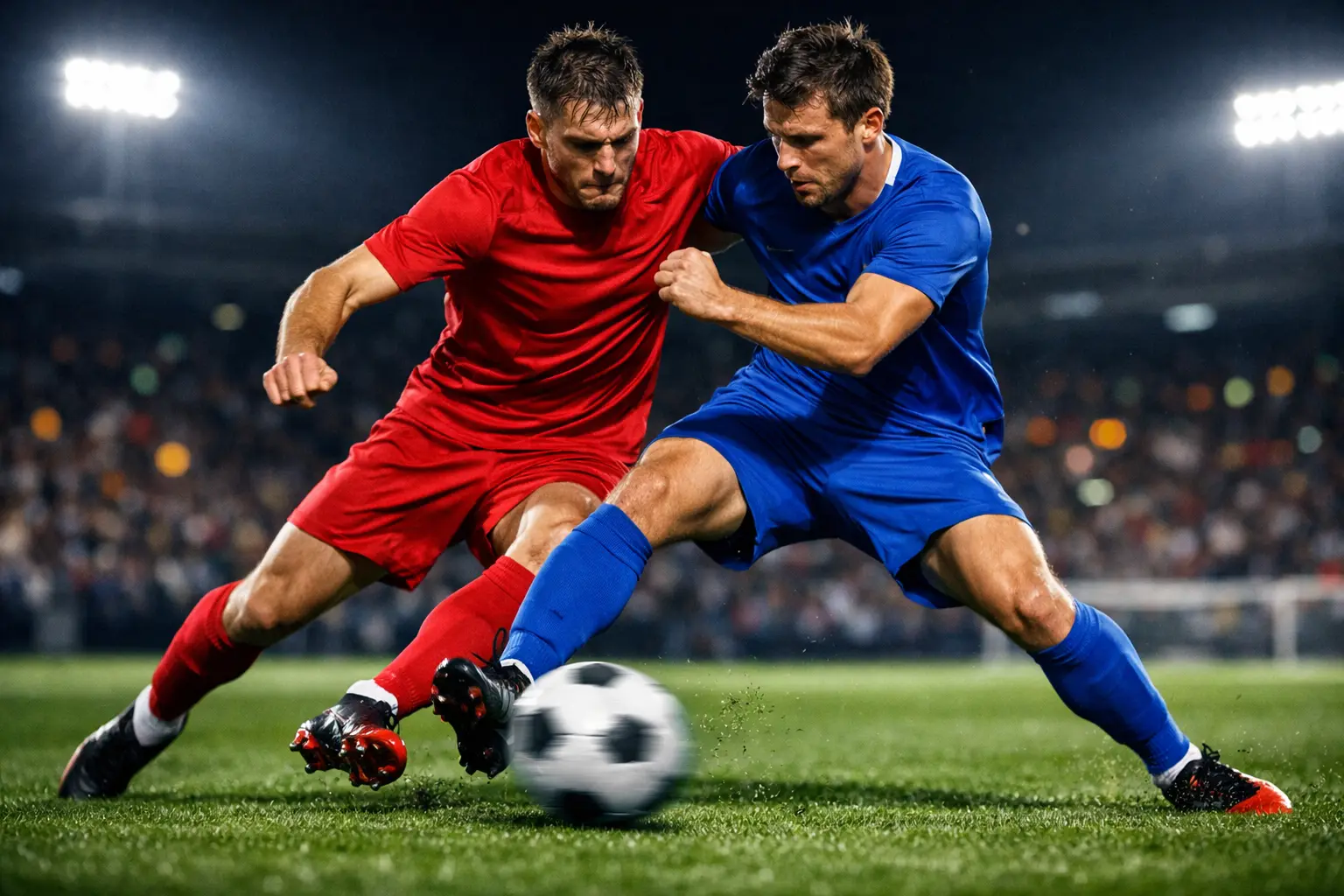 Partita di calcio in corso con sovrapposizione di quote live